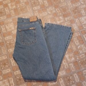 Levi's Blue Denim Low Rise Boot Cut Jeans Women's 8 Short